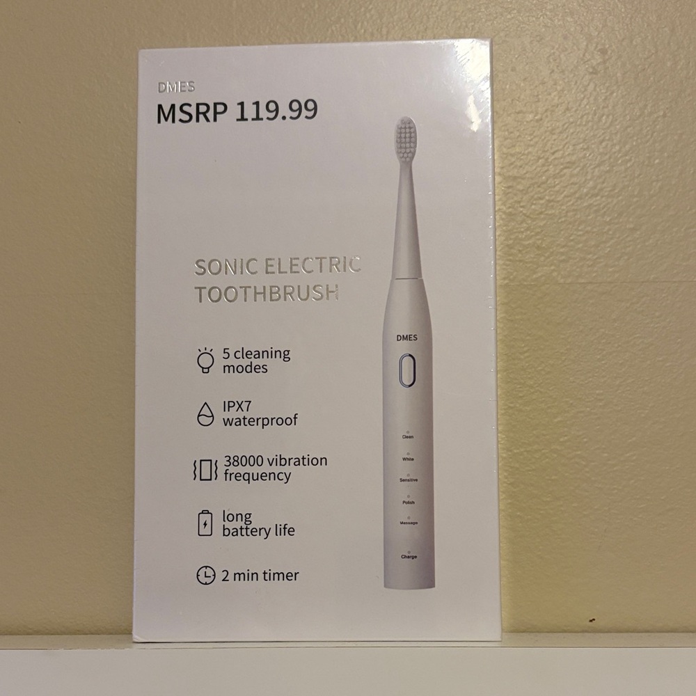 DMES Sonic Electric Toothbrush // New in Box